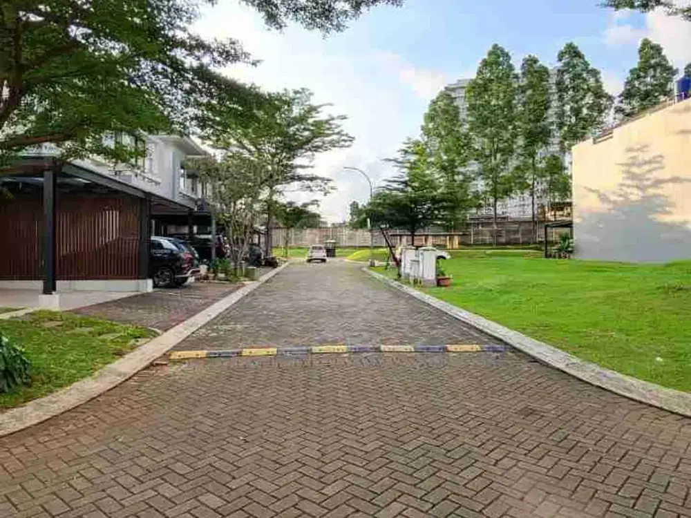 Tanah kavling Hoek Kebayoran Bintaro premium cluster