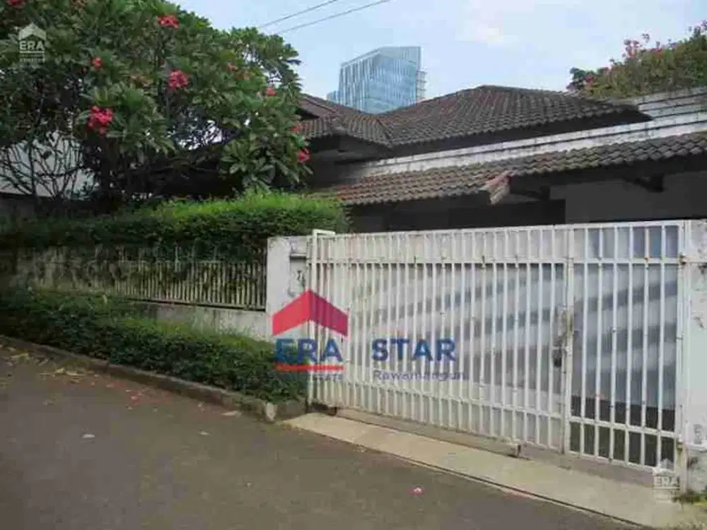 Dijual Rumah murah hitung tanah dekat Patra Kuningan di Menteng Dalam Jaksel