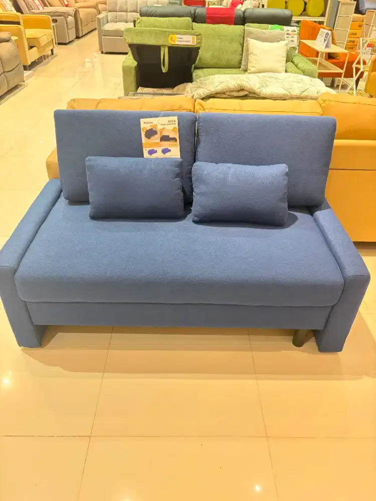 Sofa Sleeper selma warna biru