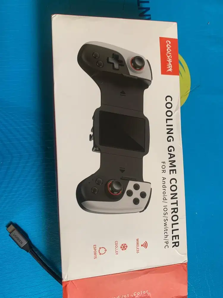 Jk-02 gamepad with cooling