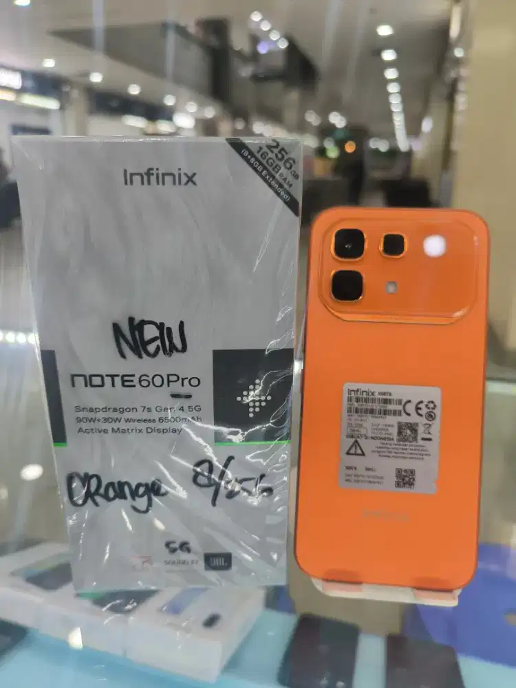 Infinix note 60 pro ram 8/256 likenew