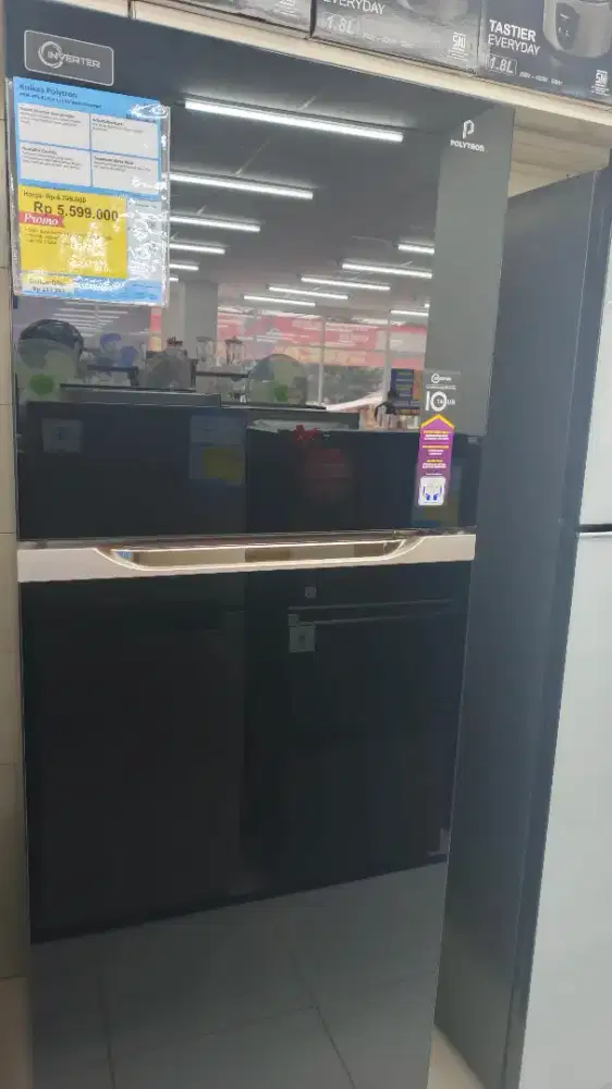 Kulkas polytron dua pintu garansi resmi