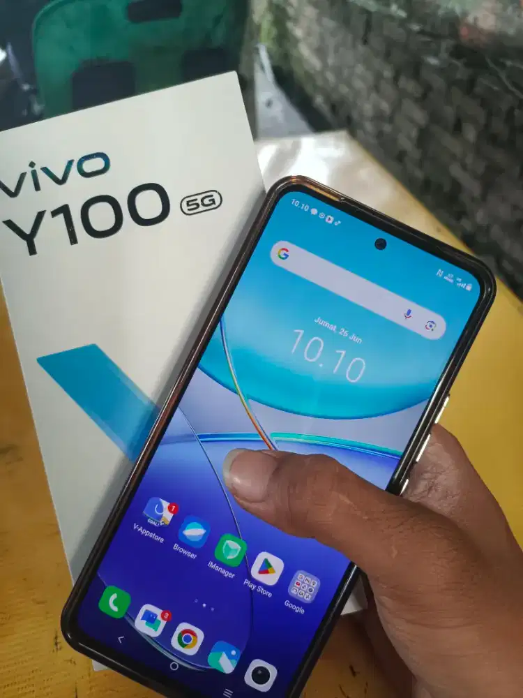 Vivo y100 5g ram 8/256 fullshet nominus