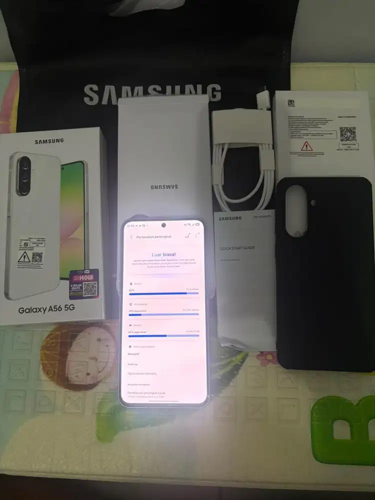 Jual Samsung A56 8/256 No minus, EX SEIN