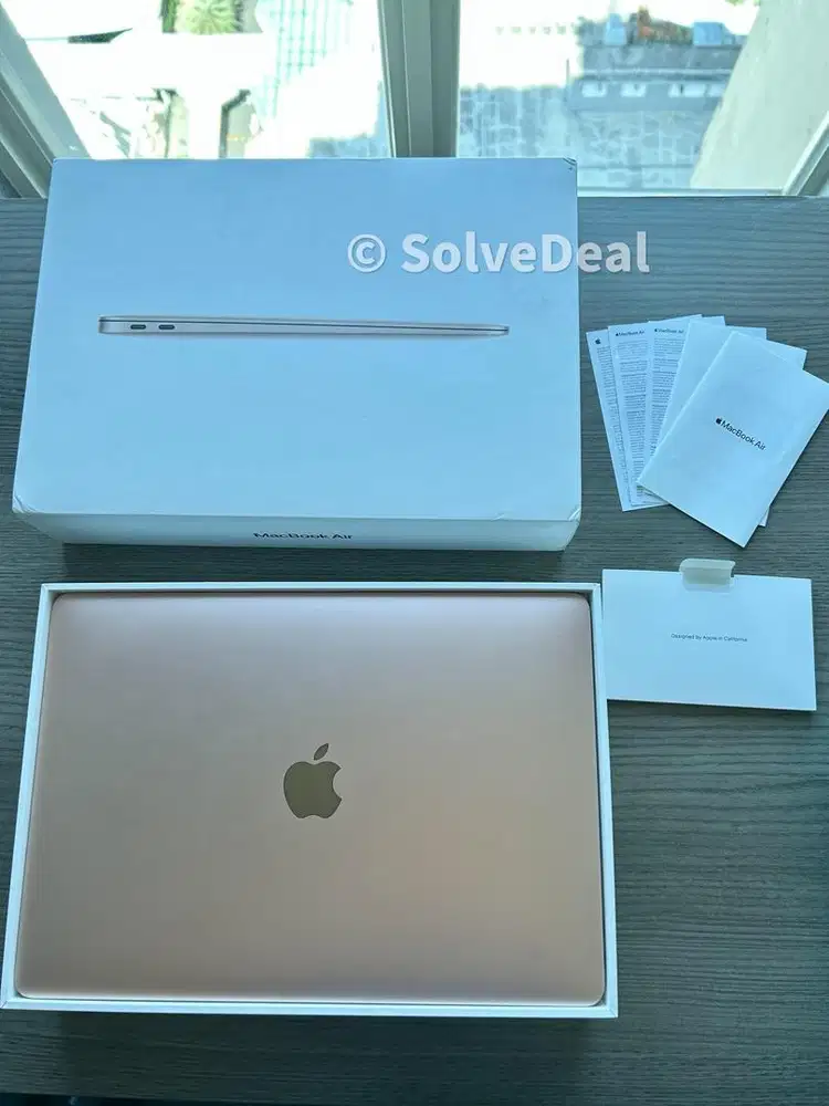 Apple Macbook Air 2020 Ibox Mulus SSD 256GB Gold