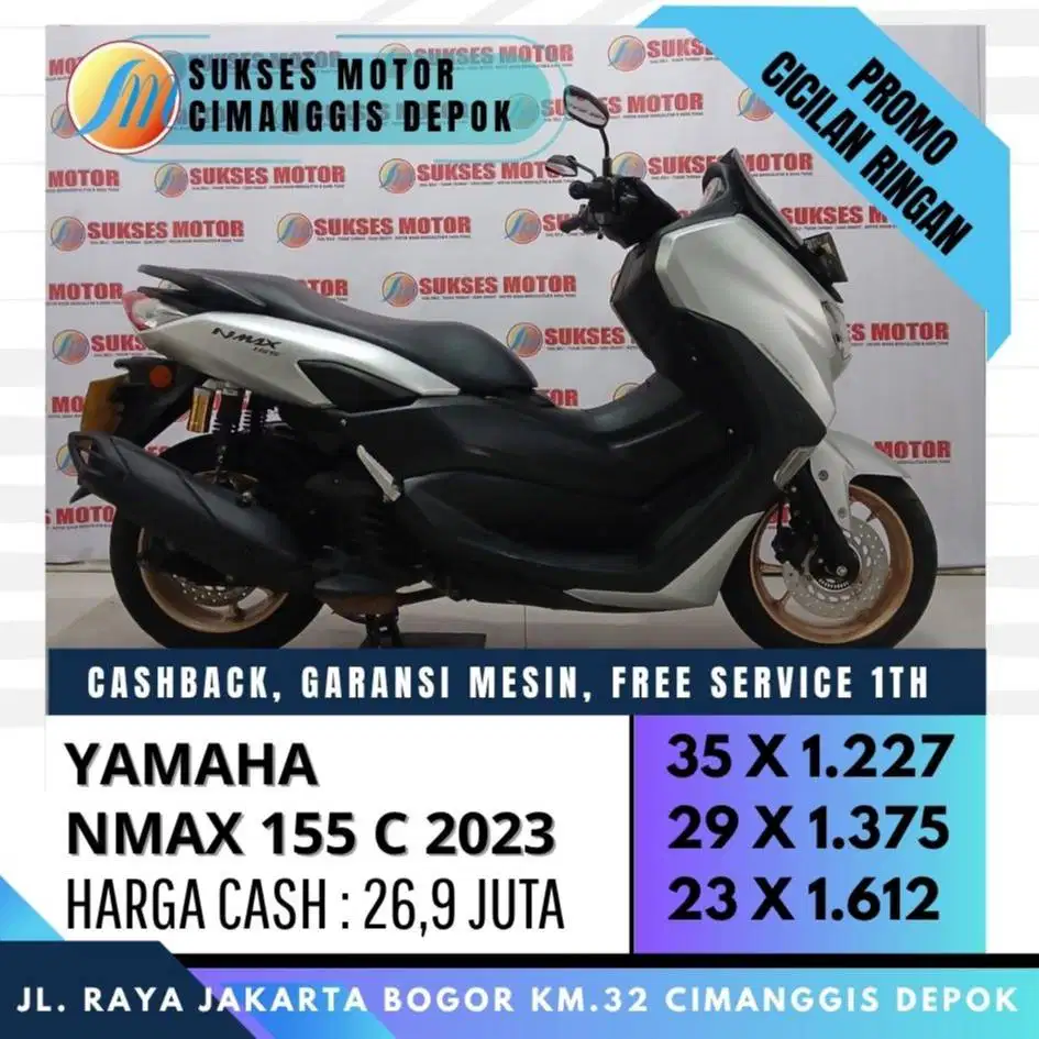 NMAX 155 CON 2023 CASH KREDIT PROMO PAMERAN CASHBACK UP TO 500