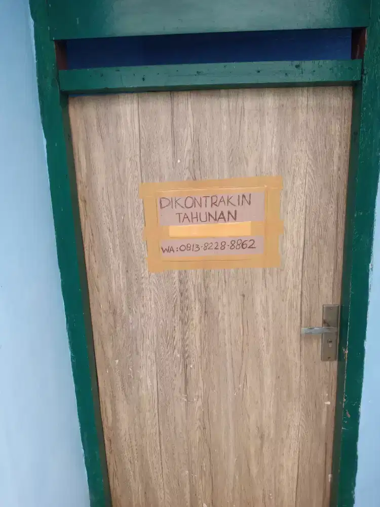 Rumah dikontrakan tahunan