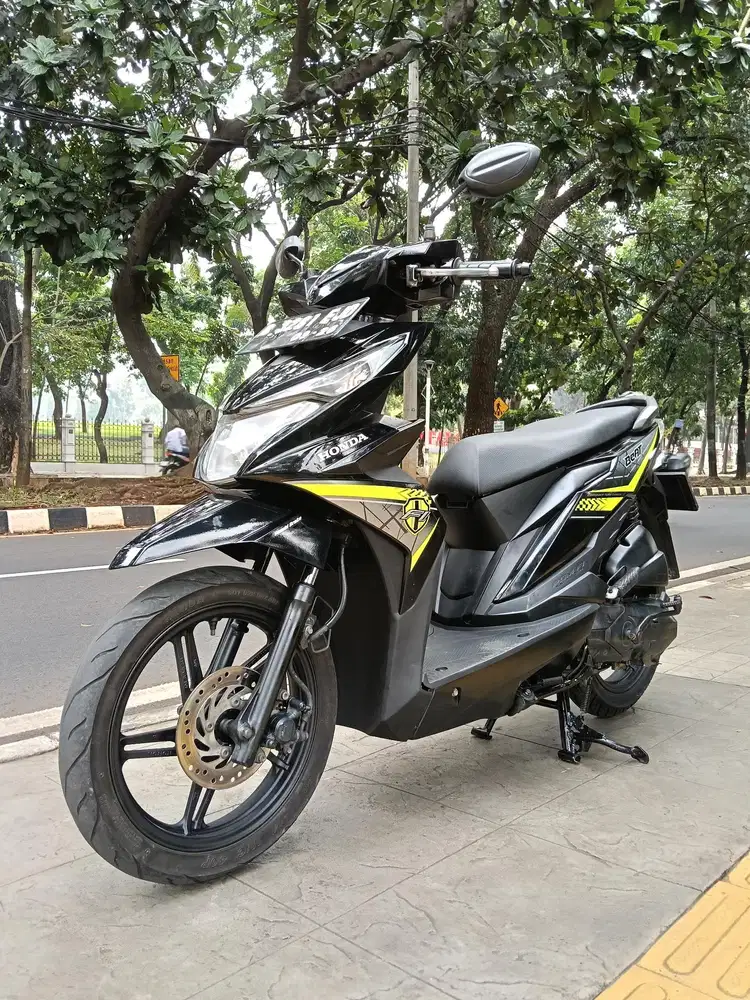 DIJUAL CASH HONDA BEAT ECO CBS FI THN 2016 PJK IDUP SIAP PAKAI