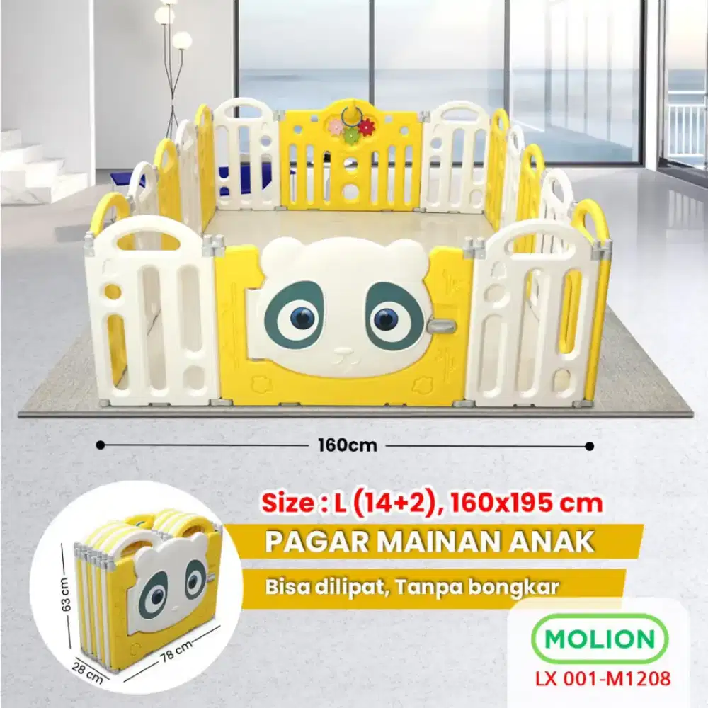 Pagar bayi merek molion