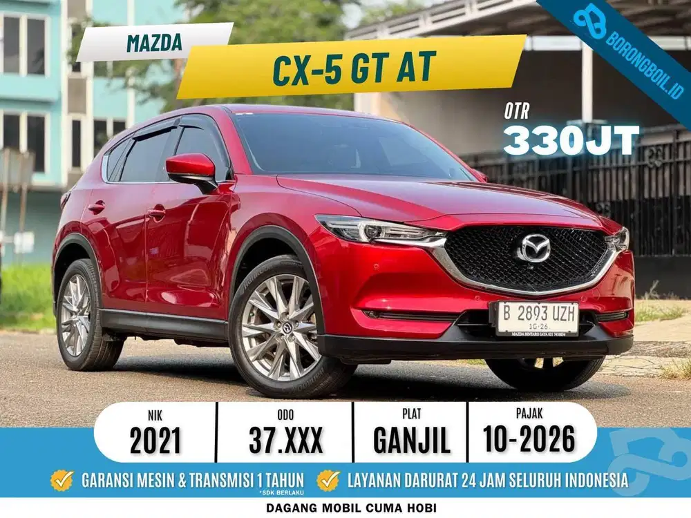 MAZDA CX5 GT AT 2021 MERAH FAVORIT