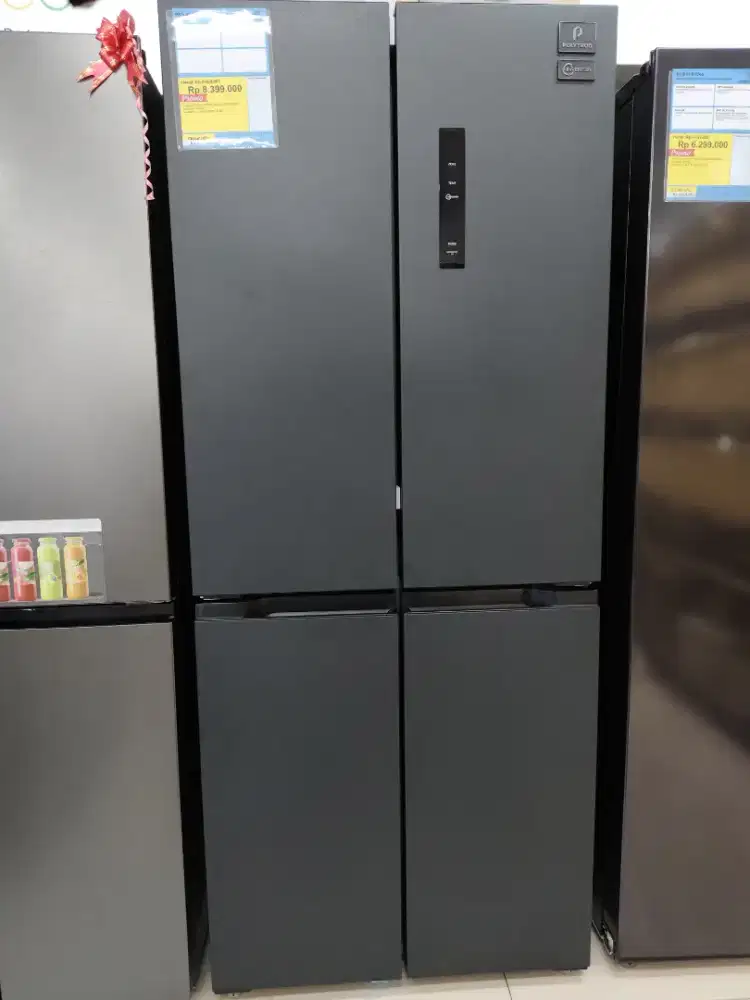 Kulkas Polytron PRS 465X KAPASITAS 465L Cicilan bunga 0% lewat kredivo