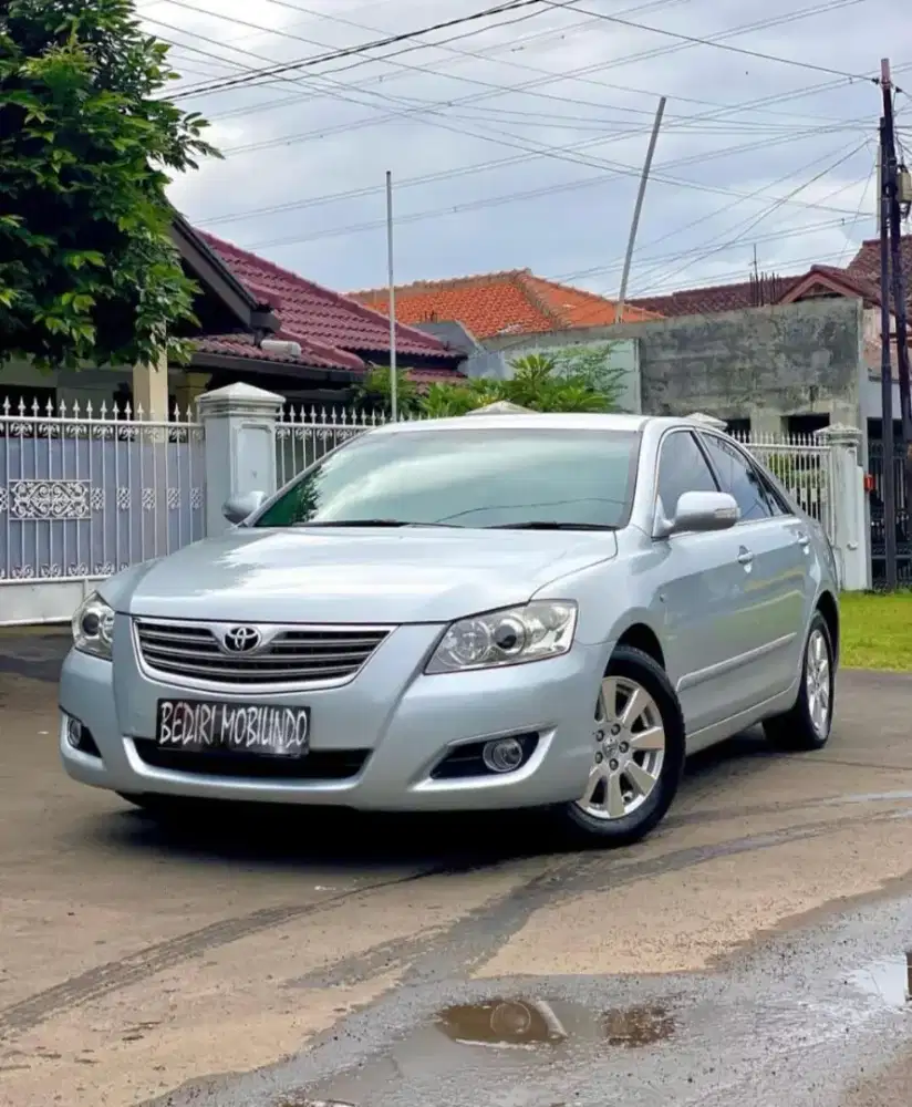 Toyota Camry 2.4 G Matic 2008 Silver Metalik Low Km