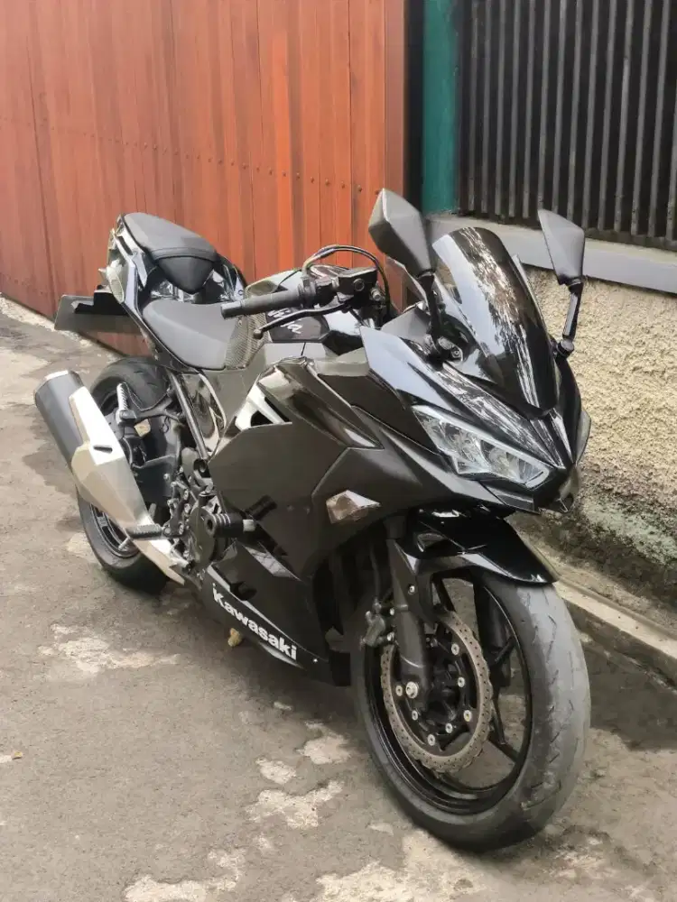 All new ninja 250 hitam mulus