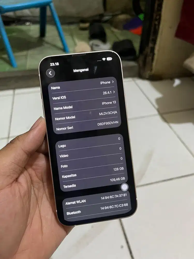 Iphone 13 128 inter all op