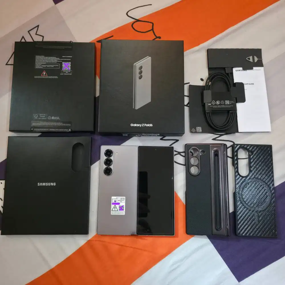 samsung z fold 6 256gb sein fullset original mulus