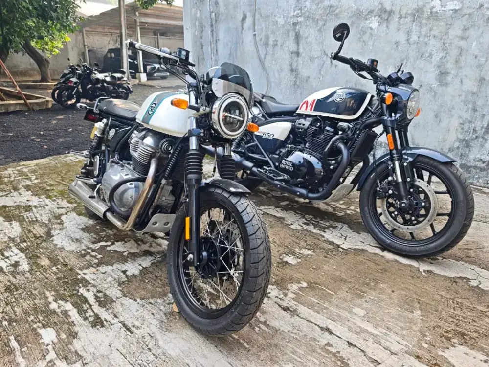 Kredit/TT Royal Enfield Super Meteor 650 Modif Shotgun Interceptor
