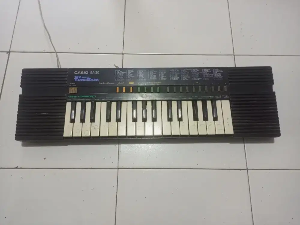 Casio sa-20 vintage