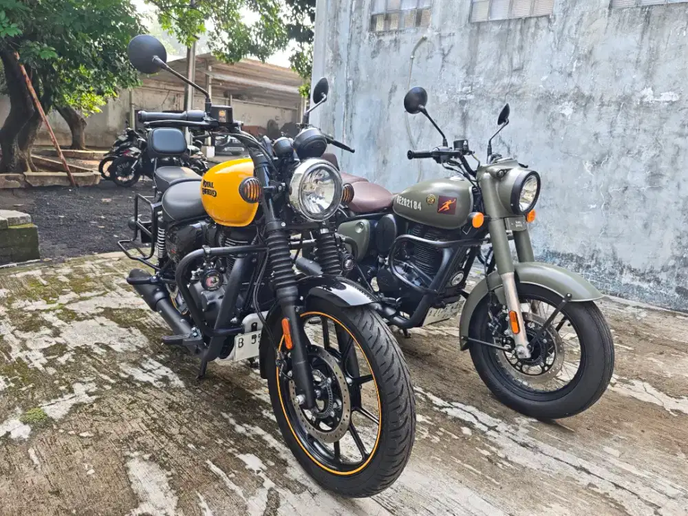 Bs Kredit/TT Royal Enfield Classic 350 Meteor Signal Full Aksesories