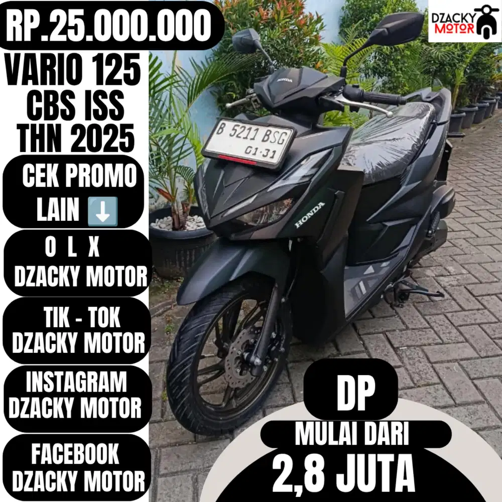 VARIO 125 CBS ISS 2025 SECOND LIKE NEW