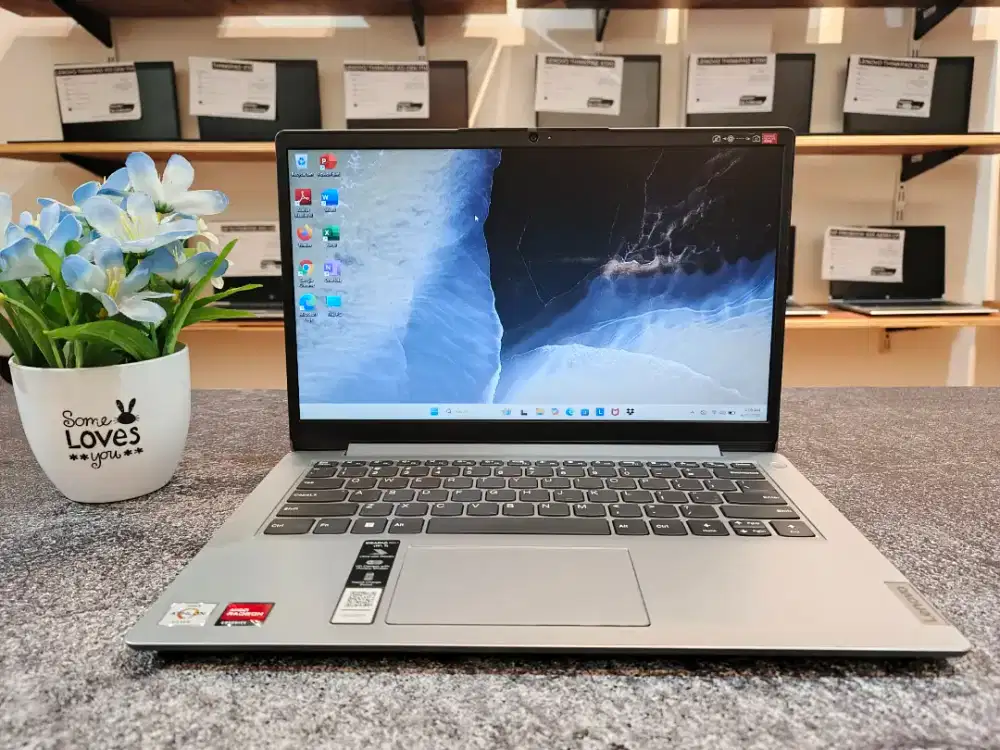 Siap Pakai! Jual Laptop Bekas Lenovo IP 1 14AMN7 RAM 8 GB