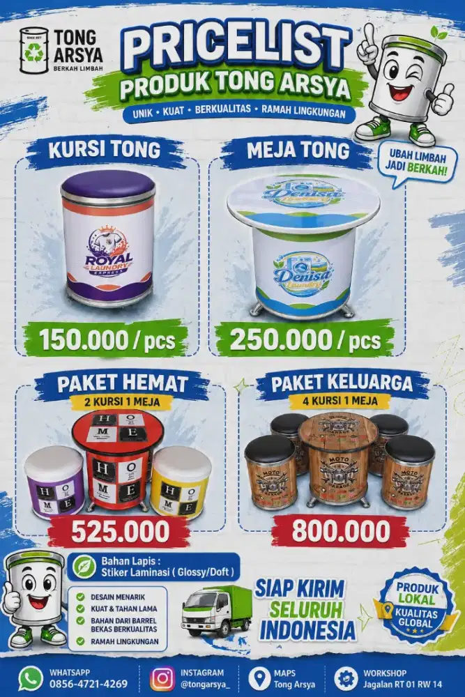 Kursi Tong Multifungsi Solo