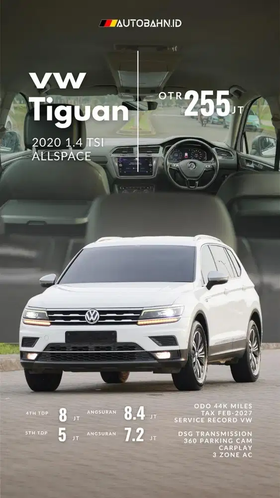 VW Tiguan Allspace 1.4 TSI 2020