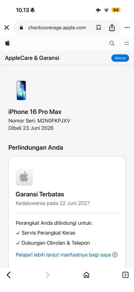 Iphone 16 pro max 512 gb ibox tam