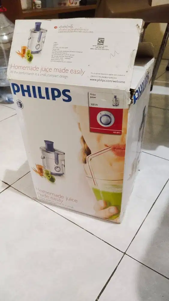 Dijual Juicer Philip HR 1811 300 Watt Kondisi Bahus