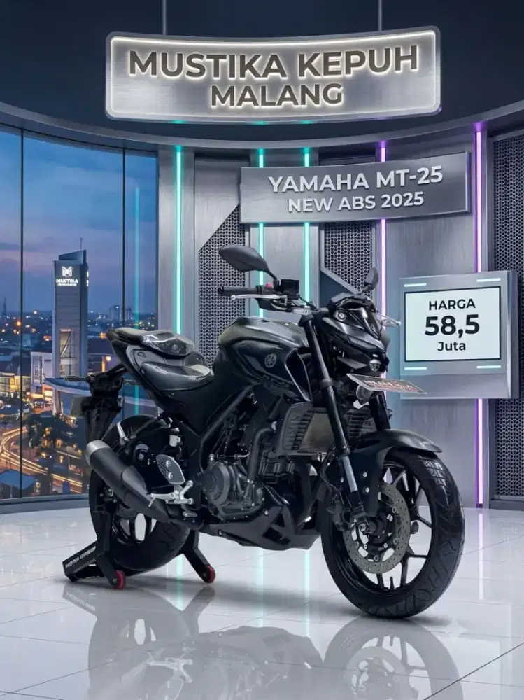 NEW MODEL‼️ YAMAHA MT25 ABS 2025 MULUS MIRIP BARU ODO 7RB MIRIP BARU