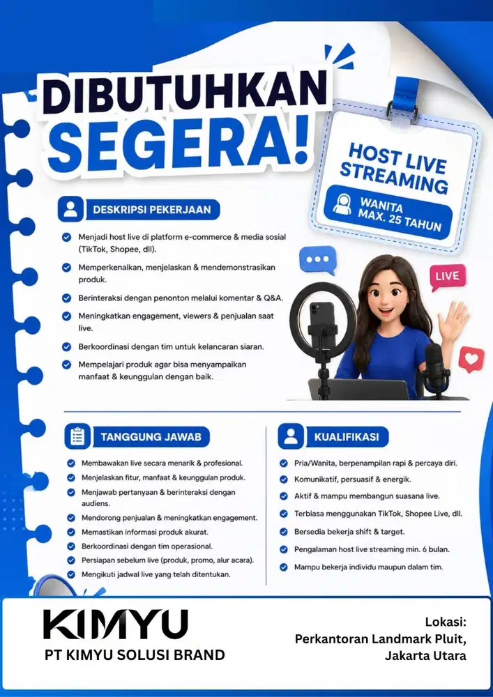 HOST LIVE STREAMING