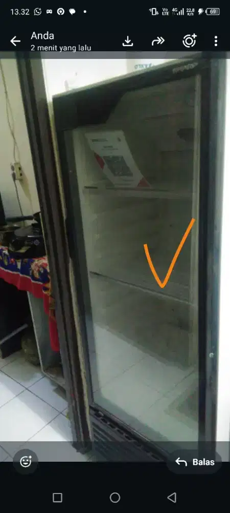 Dijual showcase dan etalase dagang