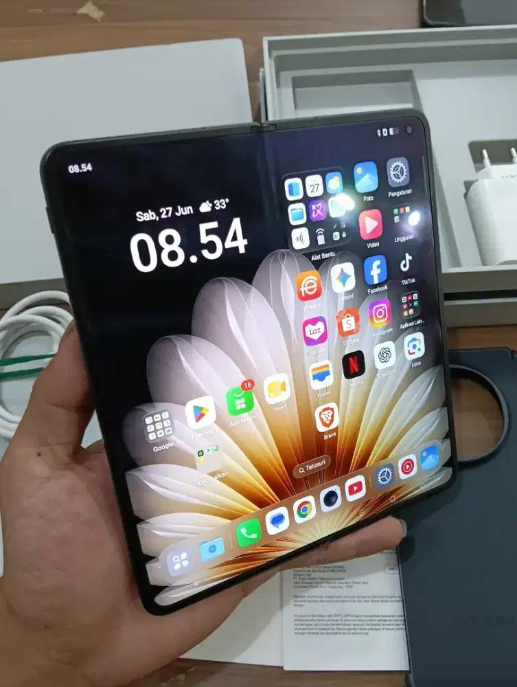 Oppo Find N5 16/512gb seken murah dan lengkap