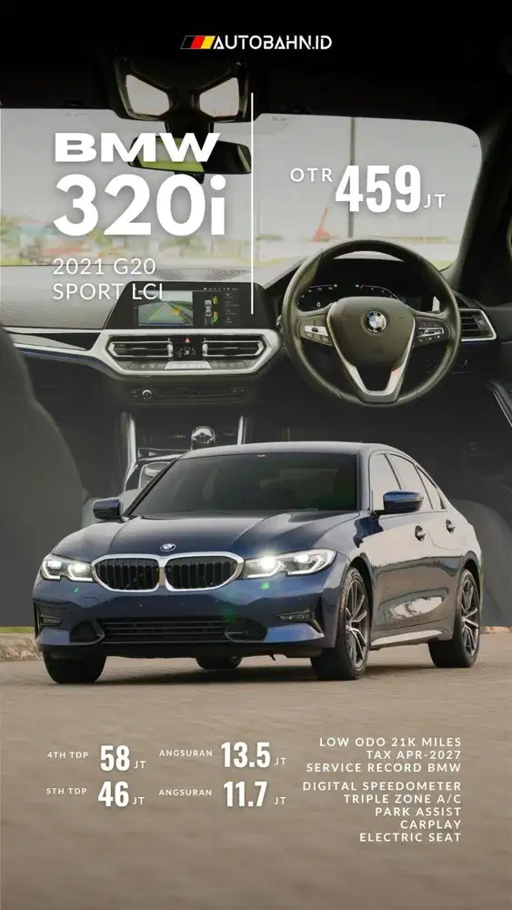 BMW 320i Sport 2021 New Model (G20)