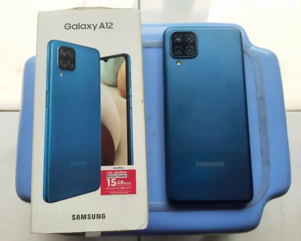 Hp Samsung A12 bekas