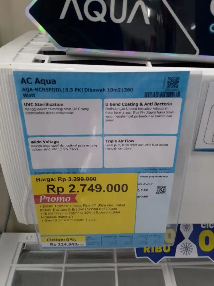 AC AQUA 0,5 PK Promo 0%