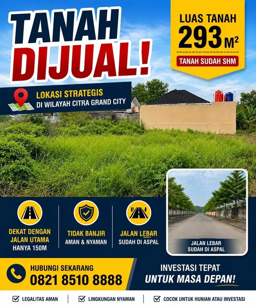 Dijual Cepat Tanah