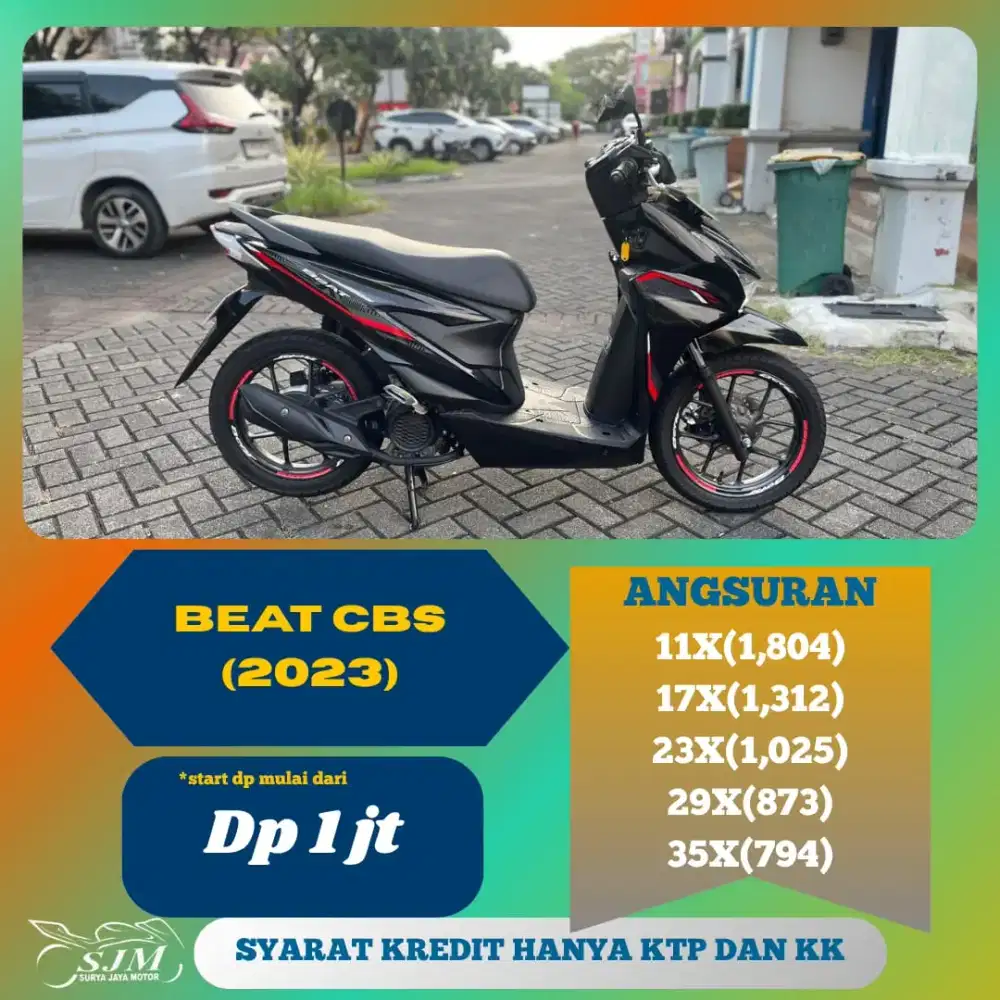 HONDA BEAT CBS 2025 CASH & KREDIT