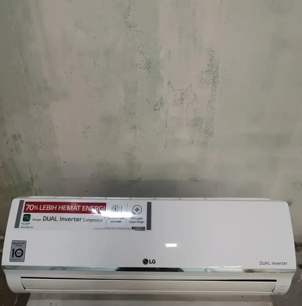 AC LG Inverter 1/2pk Bekas harga sudah termasuk pasang