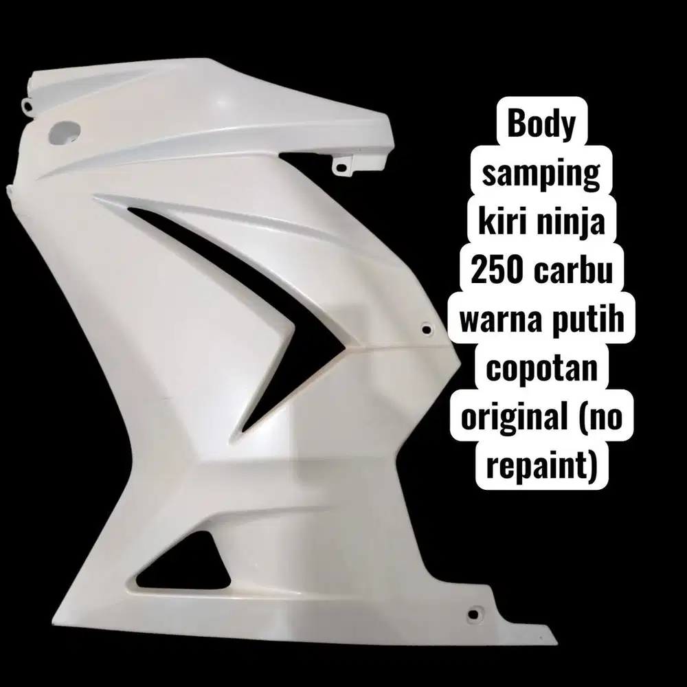 Body Samping Kanan dan kiri Ninja 250 Carbu Warna Merah
