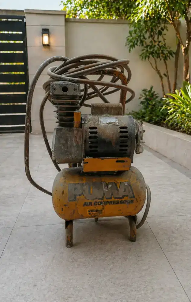 Dijual kompresor merk puma kondisi bagus normal semua