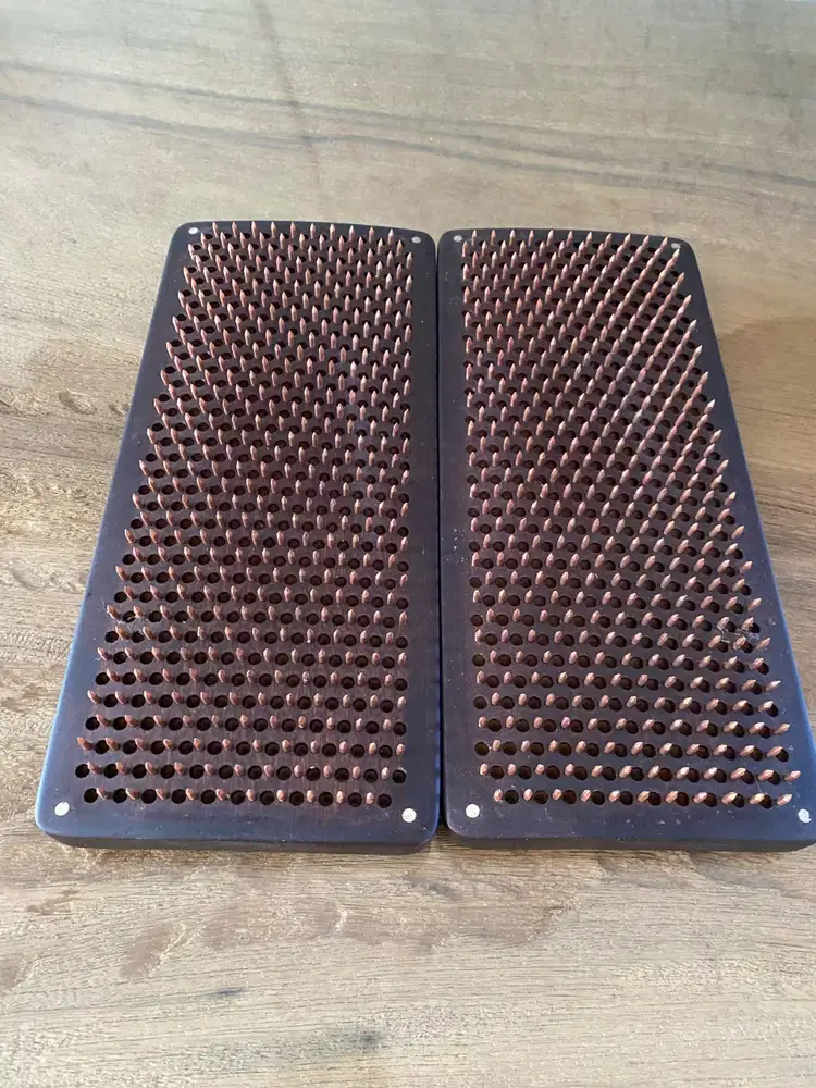 Premium Copper Sadhu Nail Board for Meditation / Yoga (Sadhu Board)
