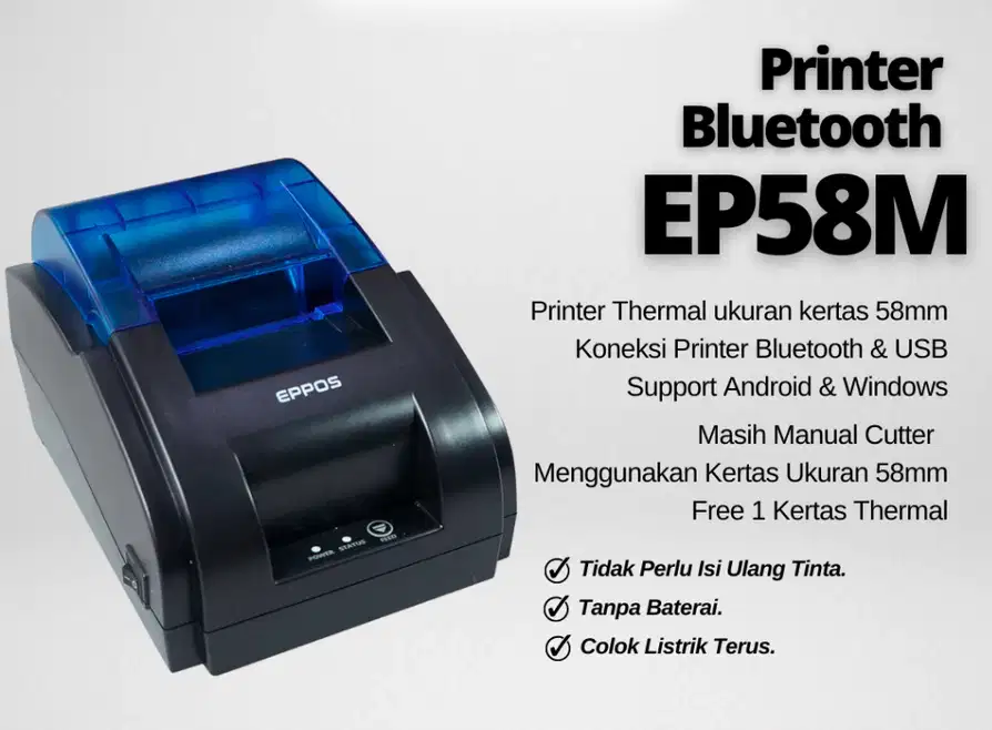 Printer Thermal Resi dan Barcode