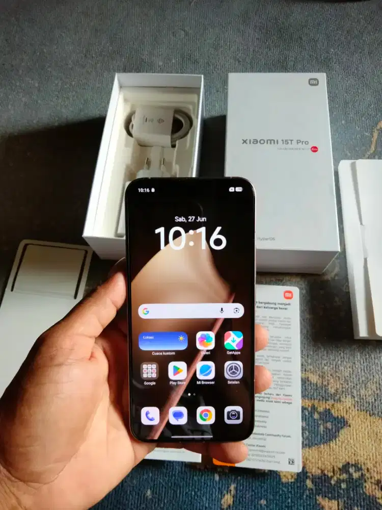 Xiaomi 15 T Pro Ram 12/I Tb Fullshet Resmi Mulus TT Hp Lain