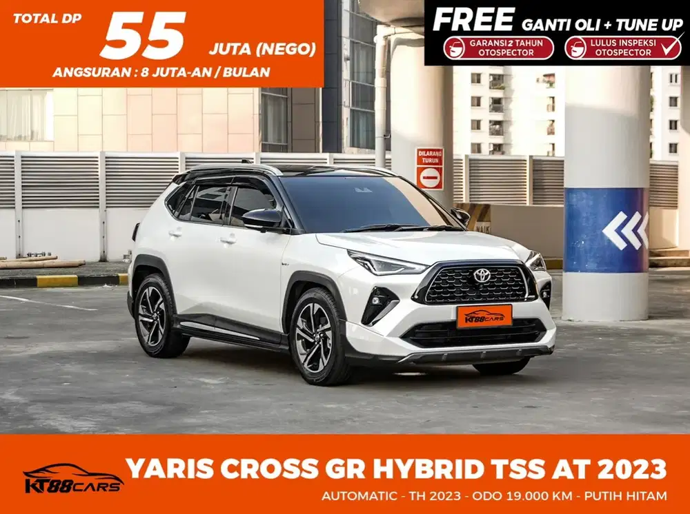 Low kilometer 19rb TOYOTA YARIS CROSS HYBRID GR TSS