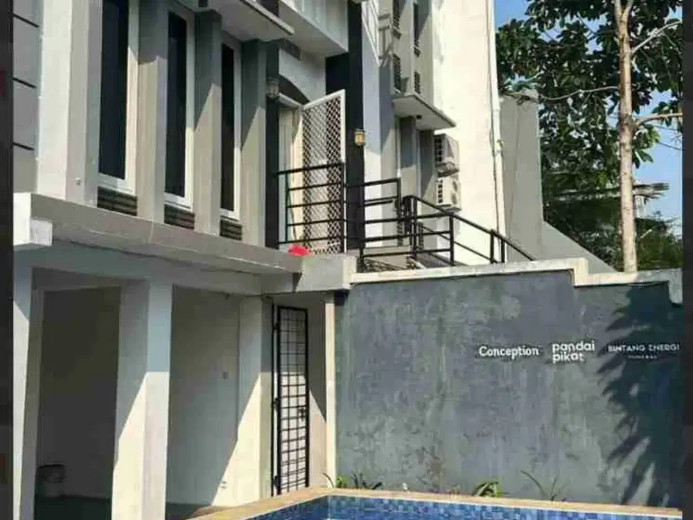 termurah rumah privat pool di mampang prapatan jl bangka jakarta selatan