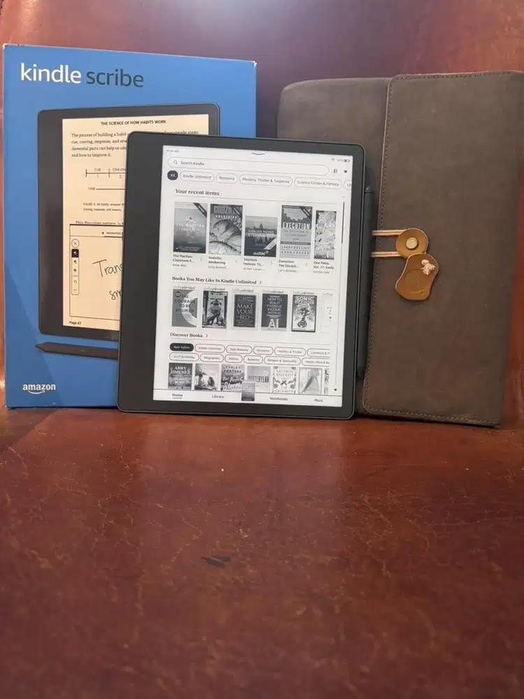 Kindle Scribe 16GB Gen 1 + Premium Pen + Premium Case | Mulus