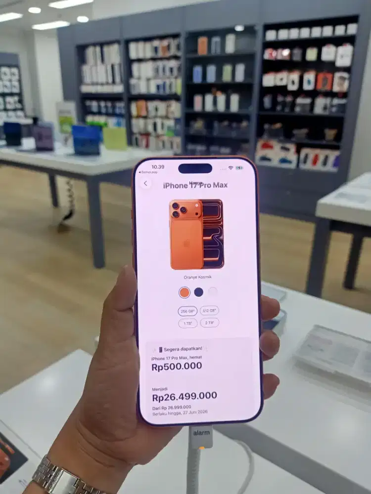 Cicilan syarat KTP iPhone 17promax 256gb