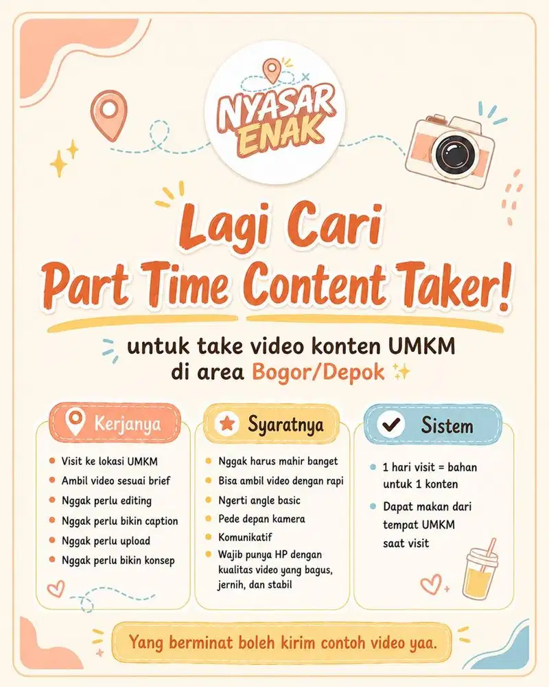 part-time conten taker video