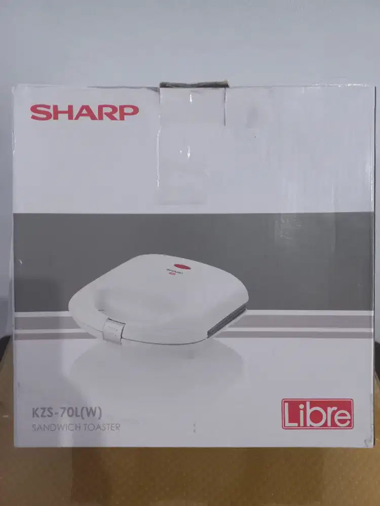 Sharp Sandwich Toaster KZS-70L(W) Libre - Like New Eks Hartono Sby