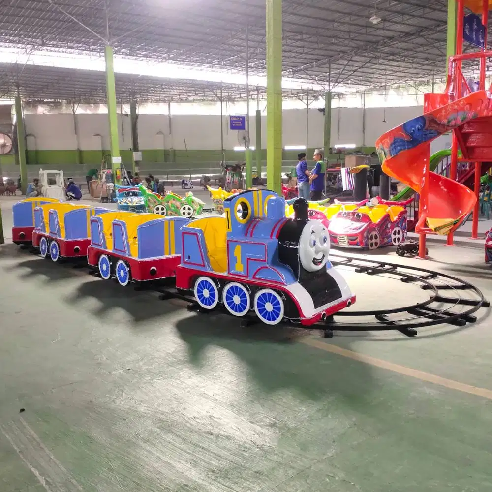 Kereta Lantai Thomas Fiber Double Jok Siap Jalan